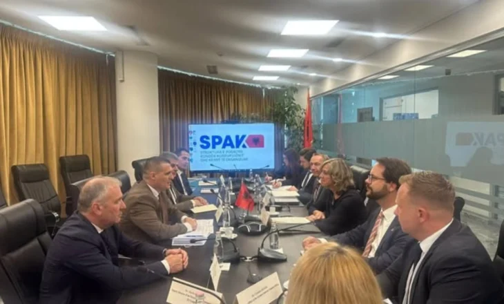 Kreu i SPAK takim me zv/presidenten e policisë gjermane: Diskutuam për luftën kundër trafikut të lëndëve narkotike