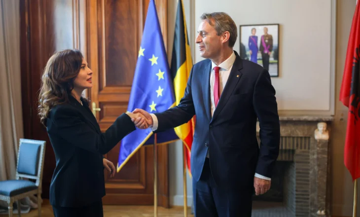Kryeparlamentarja Spiropali në Belgjikë, pritet nga presidenti i Senatit: Thellim i bashkëpunimit