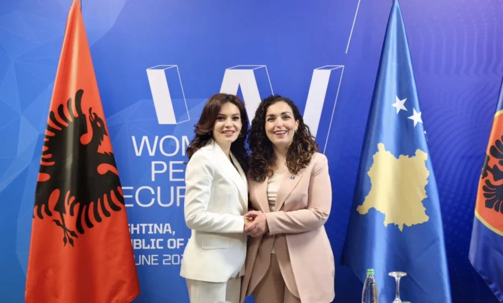 Kryeparlamentarja Spiropali pritet nga presidentja Osmani: Mbështetje të fuqishme për integrimin euro-atlantik të Kosovës