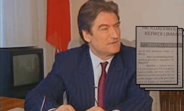 Kur Berisha jepte intervistë në TV-Iranian: SHBA është superfuqi kolonialiste!