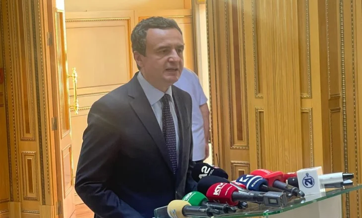 Kurti pas takimit me liderët e partive: Bëra dy propozime