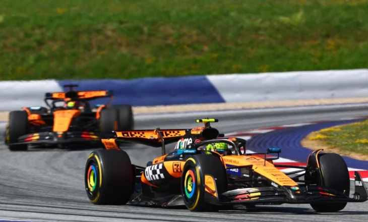McLaren arrin fitore të dyfishtë në Austri, Ferrari rikthehet në podium, Verstappen jashtë