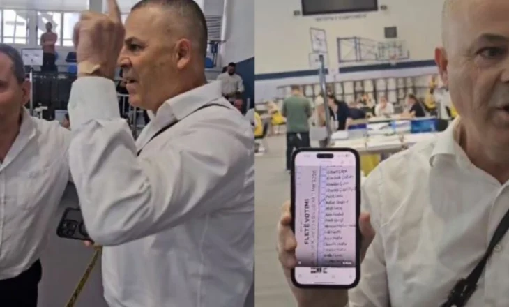 “Më hoqët votat…”/ Përplasjet gjatë rinumërimit, KAS i ndalon Dogjanit hyrjen në pallatin e sportit “Farie Hoti”