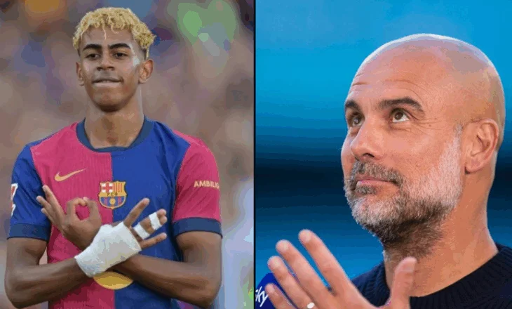 Më i mirë se Messi? Guardiola e mendon ndryshe: Lëreni Yamal të rritet, pastaj krahasojeni me më të mirin në histori 