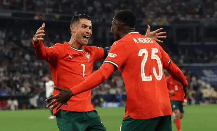Mesazhi sfidues i Ronaldos, pas golit që e çoi Portugalinë në finalen e “Nations League”