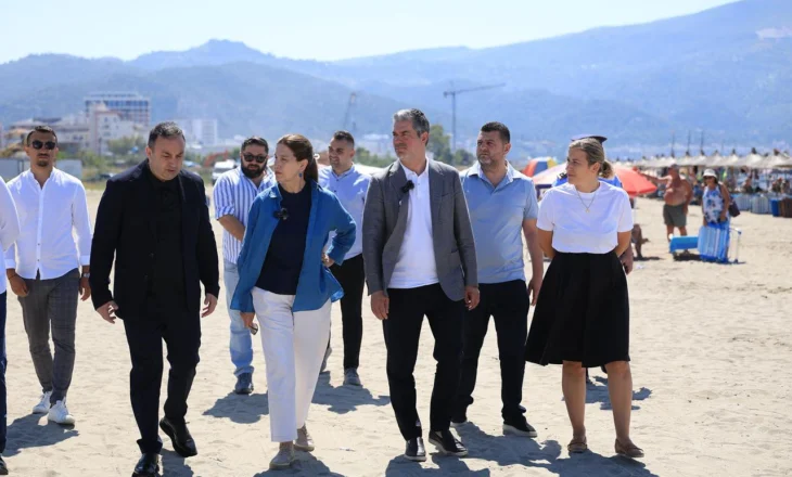 Ministrat Kumbaro dhe Hoxha inspektim në Vlorë për sezonin turistik: Vëmendje ndaj respektimit të hapësirave publike dhe ndotjes mjedisore