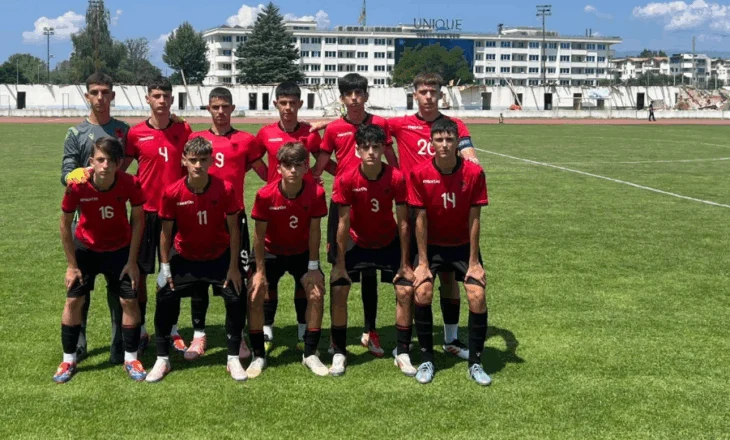 Miqësorja e dytë/ Kombëtarja shqiptare U-14 barazon 0-0 me Maqedoninë e Veriut në stadiumin “SRC Biljanini Izvori”