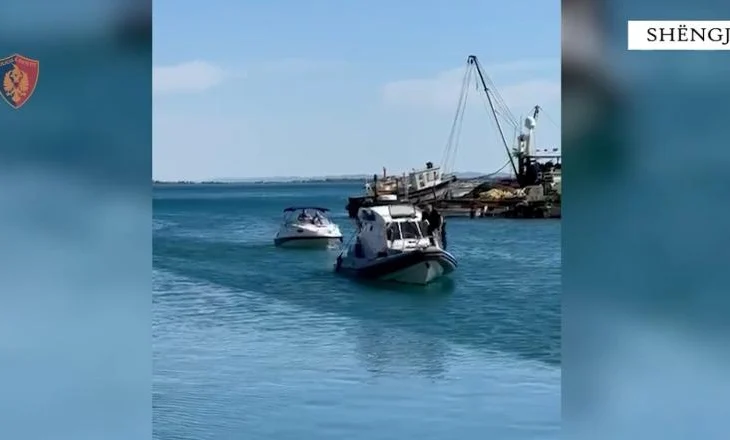 Mjeti i tyre lundrues pësoi defekt përballë ‘Ranës së Hedhun’, policia shpëton dy persona në Shëngjin