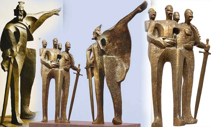 Monumenti i Skënderbeut në Ulqin, skulptura ndryshe që pritet me refuzim dhe kritika