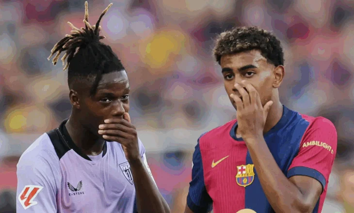 Nico Williams-Barcelona, agjenti takohet me Deco. Ndërkohë, Yamal e “josh” shokun përmes rrjeteve sociale