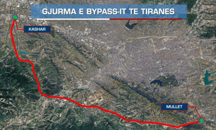 Nis të marrë jetë ByPassi i Tiranës, 21 km për të sjellë lehtësi në trafik e korridor lidhës me jugun