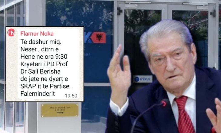 Noka kishte paralajmëruar mbledhje te SPAK, Berisha nuk paraqitet para prokurorëve të posaçëm