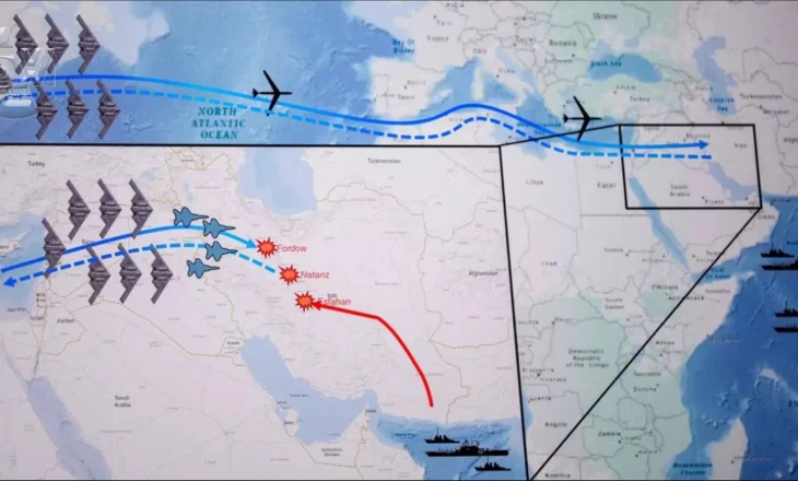 “Përdorëm 14 raketa GBU-57 dhe 75 armë precize”, Pentagoni jep detaje: Ja si “mashtruam” mbrojtjen e Iranit