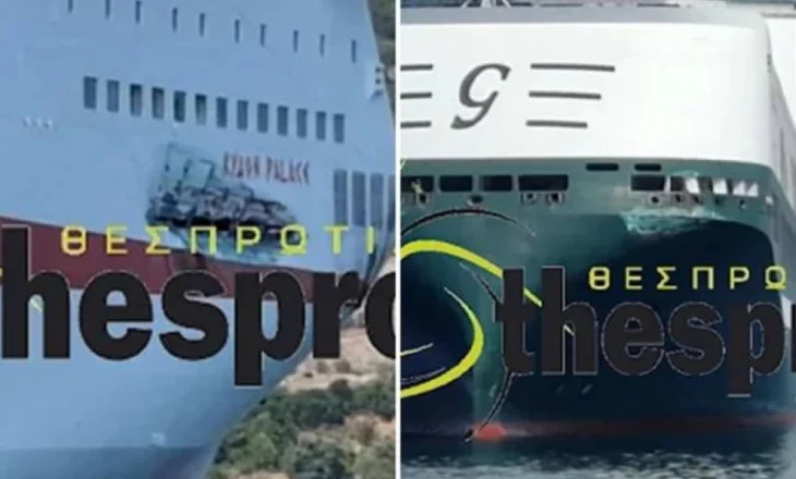Përplasen dy anije në portin e Igumenicës