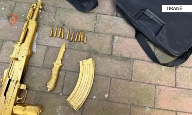 Plagosje me thikë në Tiranë, autorit i gjendet edhe një kallashnikov ‘floriri’