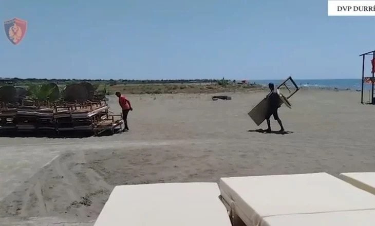 Plan-operacioni ‘Plazhi i lirë’/ Sekuestrohen 170 komplete me çadra dhe shezlongë, 6 persona merren nën hetim…