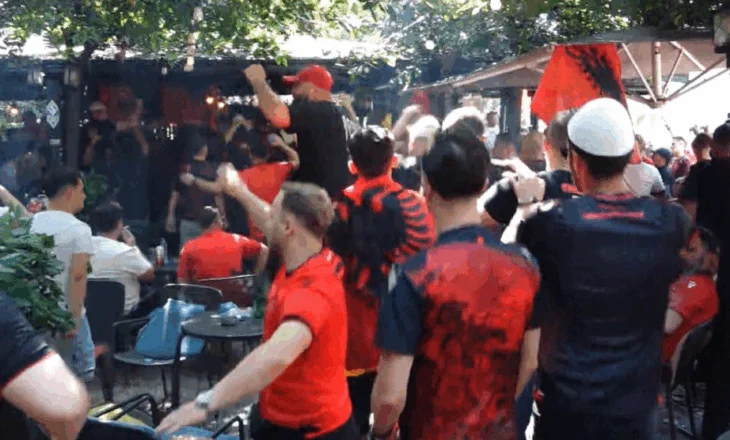 Policia në Riga, “prova” me tifozët
