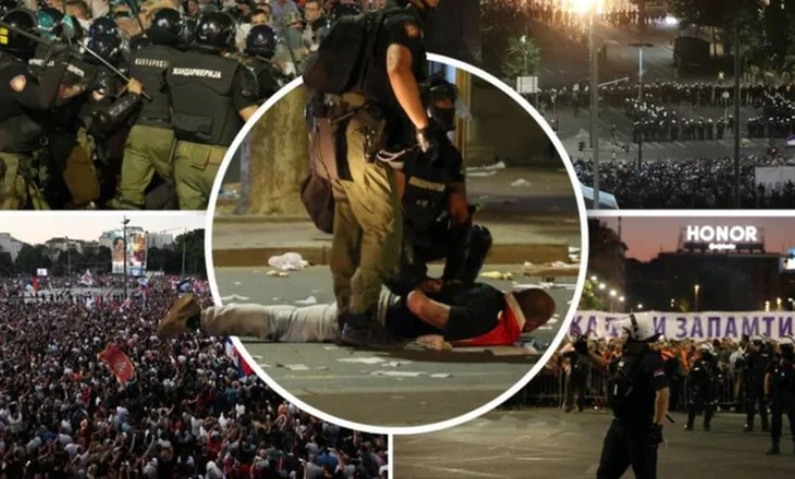 Protesta masive në Serbi me kërkesë për zgjedhje