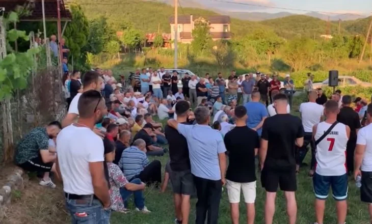 Protestë kundër HECE-ve në Klos/ Banorët kundër: Po na morën ujin, më mirë të na marrin shpirtin!