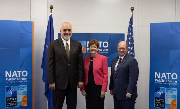 Rama në Hagë, takon senatorët e grupit vëzhgues për NATO-n në Senatin Amerikan