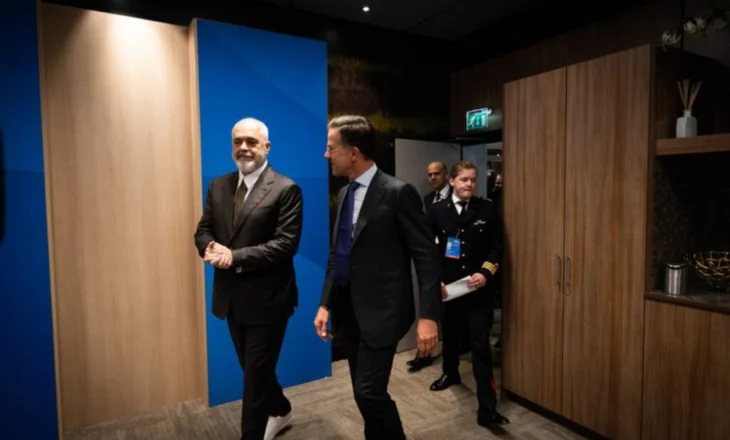 Rama takon Rutte në Hagë: NATO do të angazhohet në terminalin ushtarak në Durrës