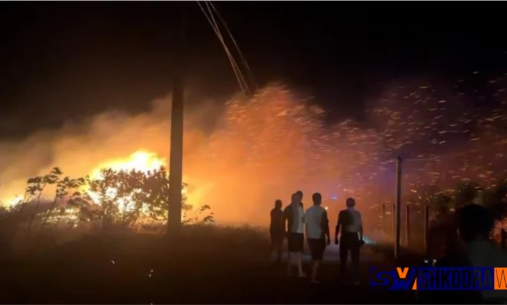 RAPORTIMI – 7 vatra zjarri aktive në Vau Dejës dhe Malësi e Madhe, Emergjencat Civile flasin për 20 në total