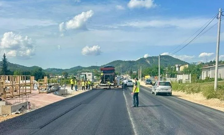 Rikonstruktimi i rrugës Tiranë-Ndroq, Rama: Realizohen 38% e punimeve