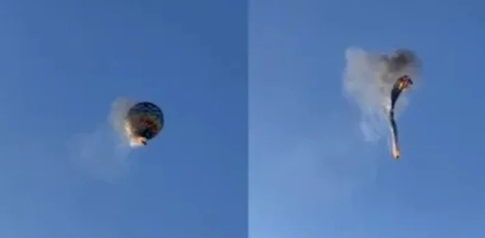 Rrëzohet balona me 22 persona në bord, raportohet për tetë viktima