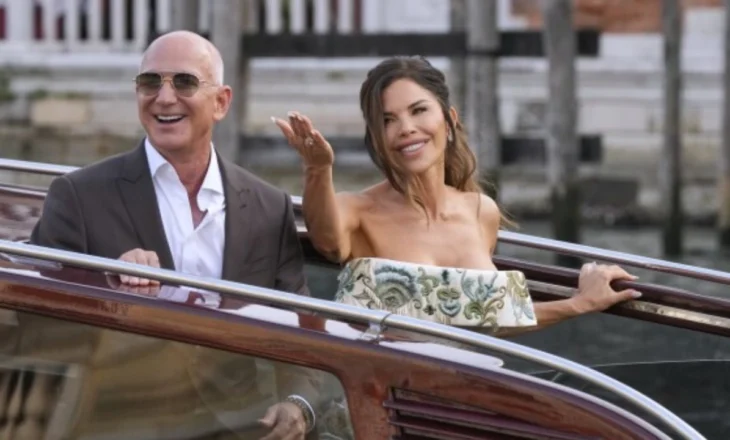 Sa kushtoi dasma e shekullit? Martesa e Jeff Bezos dhe Lauren Sánchez i “dhuroi” Venecias… 957 milionë euro