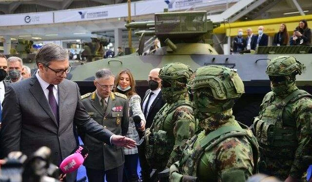 Serbia përgatitet për luftë, Vuçiç:Ushtria më e fortë se kurrë,armatosje fshehtë