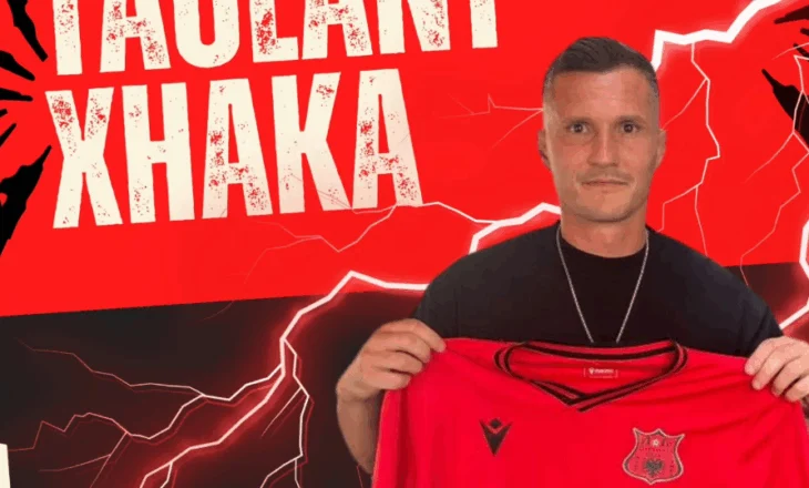 Sërish me ngjyrat kuqezi, Taulant Xhaka zyrtarizohet trajner i skuadrës shqiptare