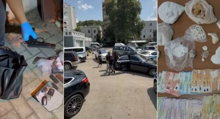 Shisnin kokainë dhe heroinë në zonën e ‘Bllokut’, zbardhen emrat e 25 personave të arrestuar