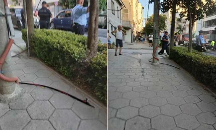 Shkëndijë elektrike dhe shpërthim në qendër të Shëngjinit, ndërpritet energjia