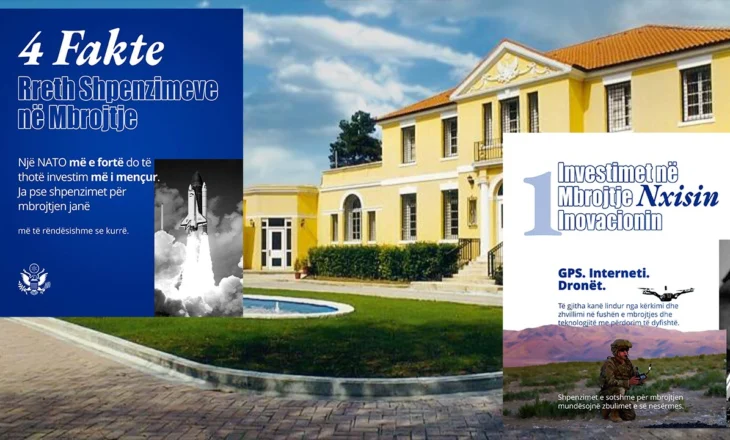 “Shkon përtej ushtrisë”, mesazhi i Ambasadës Amerikane në Tiranë: Investimi i 5% të PBB-së në mbrojtje do të na bëjë më të fortë