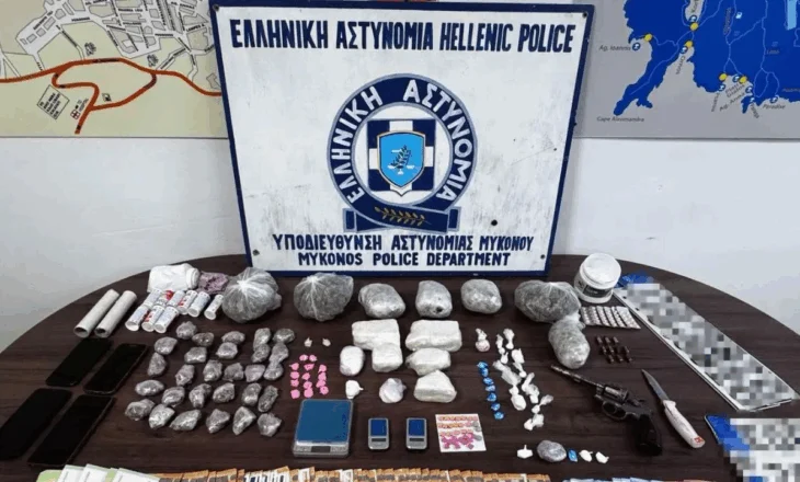 Shpërndanin drogë në Mykonos! Në pranga 3 shqiptarë, një prej tyre në hetim nga SPAK