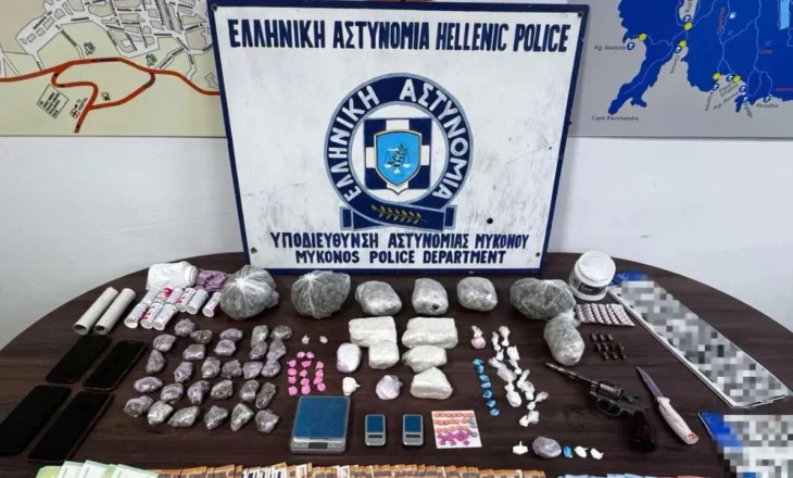 Shpërndanin drogëra të forta në Mykonos! Në pranga 3 shqiptarë, njëri prej tyre nën hetim nga SPAK