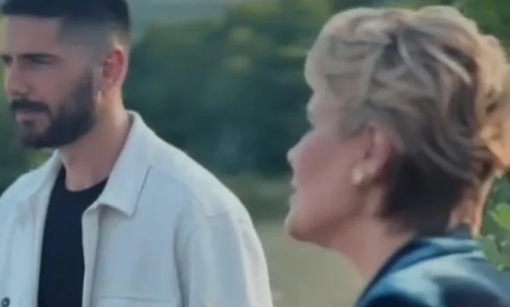 Si aktore, videoja e Monikës në sheshxhirim