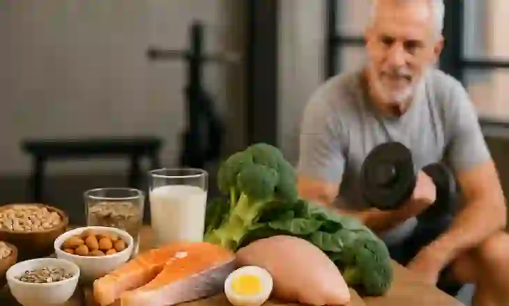 Si ndihmon dieta në parandalimin e dëmtimeve muskulore pas moshës 50 vjeç