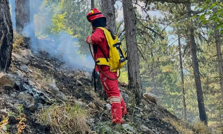Situata me zjarret/ Ministria e Mbrojtjes: Janë raportuar 7 vatra zjarri, 2 ende aktive