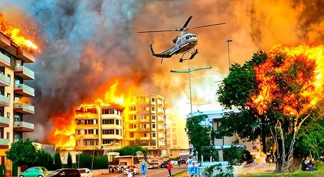 Situatë alarmante në Turqi nga zjarret. Banorët e pesë lagjeve në Izmir kanë ikur nga shtëpitë prej zjarrit masiv