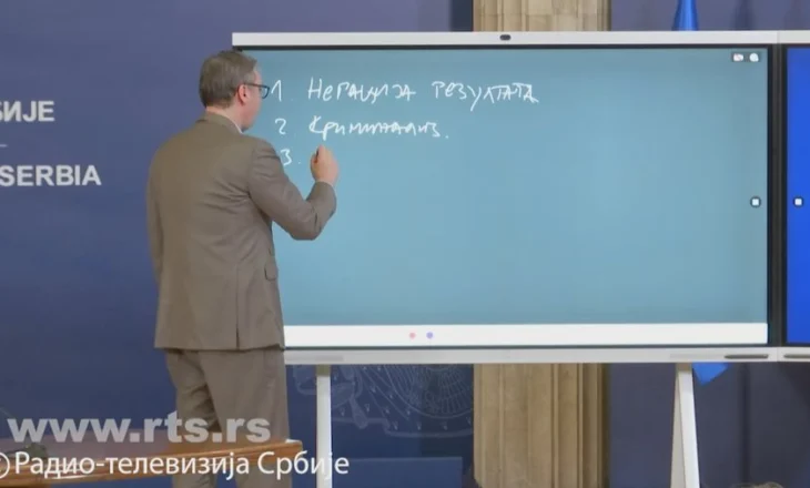 Skandali i Vuçiç në Sky Ecc, presidenti serb ofendon rëndë zyrtaren e BE: Nuk di të flasë