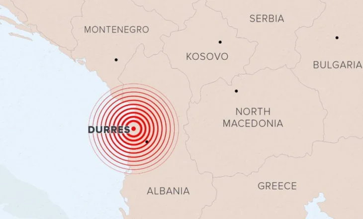 Tërmeti trondit Shqipërinë/ Mediat e huaja: U ndje në zonat turistike, ja pse po ndodhin lëkundjet