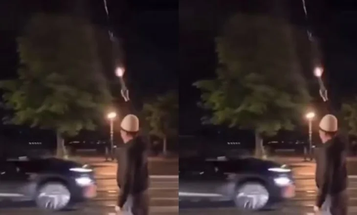 Tifozi shqiptar feston barazimin me Serbinë me të shtëna në Zvicër