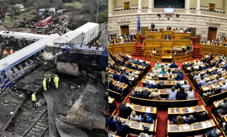 Tragjedia e Tempit me 53 viktima, seancë e paprecedentë në kuvendin grek! Akuzohen 14 figura politike, mes tyre dhe kryeministri
