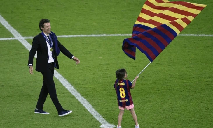 Triumfi i Mynihut për Xana, zemra e babait Luis Enrique është më e madhe se çdo trofe