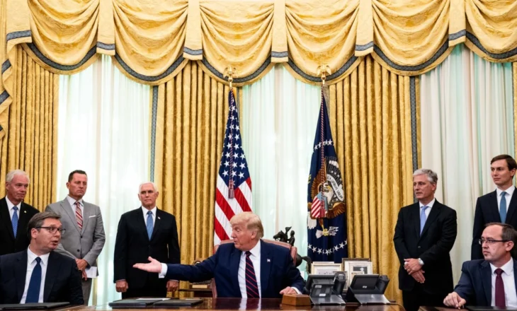 Trump: I kërcënova Kosovën dhe Serbinë me ndalim tregtie për të shmangur luftën