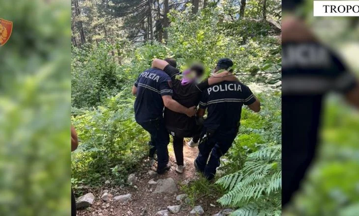Turisti nga Kosova rrëzohet në Valbonë dhe lëndohet në këmbë, shpëtohet nga policia pas dy orësh kërkime