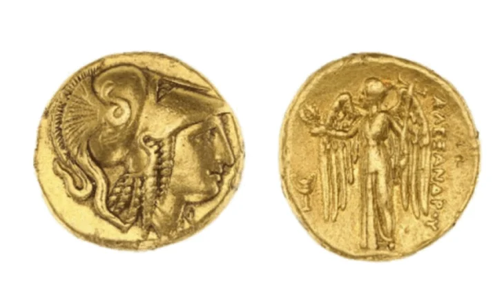 U zbuluan në muret e një banese në Francë/ Monedhat e arit u shitën në ankand për 3 milionë euro, koleksioni daton që nga vitet 336-323 para Krishtit
