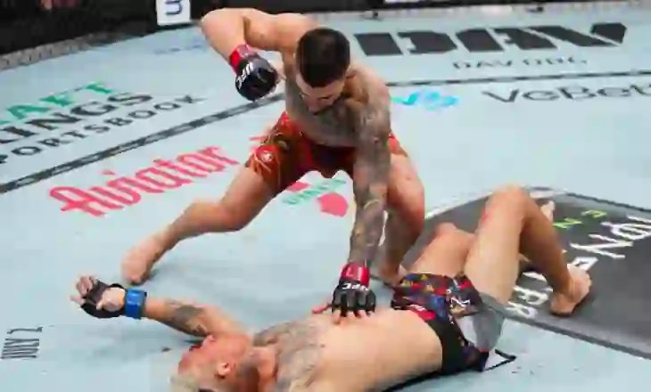 UFC-317/ Ilia Topuria i pamposhtur, mund Oliveira dhe merr titullin kampion në peshën e lehtë