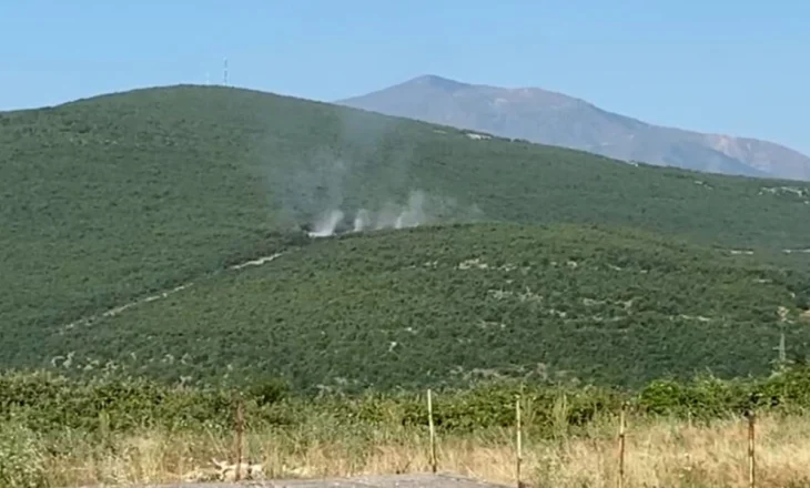 Vatra e zjarrit në Kukës aktive prej 24 orësh, zjarrfikësit në luftë me flakët